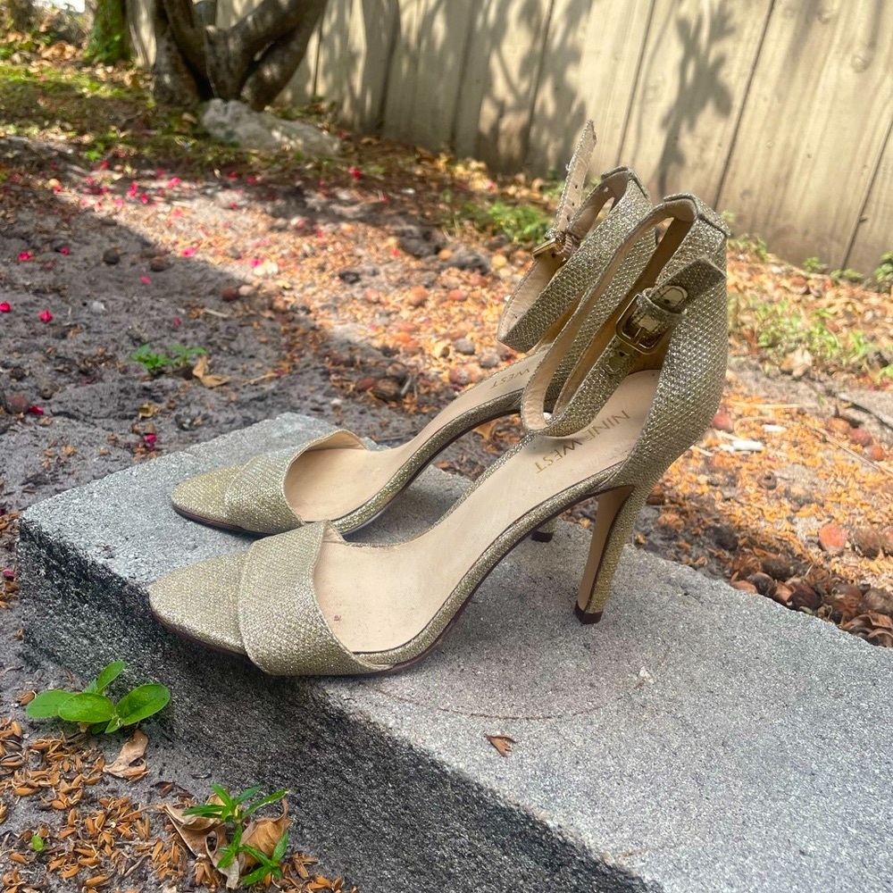 Nine West Heels Only Worn Once For An Event. - image 1